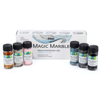 Kreul Marmorierfarben "Chalky Living", 6x 20 ml