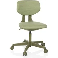 hjh OFFICE Drehstuhl Kinderdrehstuhl Kid Colore Stoff ohne Armlehnen (1 St), Kinder Bürostuhl mitwachsend, ergonomisch