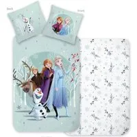 Disney Kinderbettwäsche Disney Eiskönigin Forest Adventure Kinderbettwäsche-Set