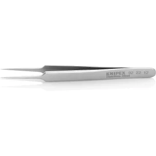 KNIPEX Universalpinzette Edelstahl glatt - 922212
