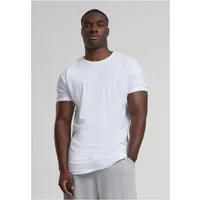 URBAN CLASSICS Rundhalsshirt Long Shaped Turnup Tee S bis 5XL