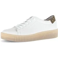 Gabor Slip-On Sneaker, Freizeitschuh, Halbschuh, Slipper mit Kontrastbesatz an der Ferse