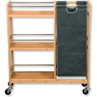 KESPER® Küchenwagen Nischenwagen, (1 St), mit entnehmbarem Flaschensammler