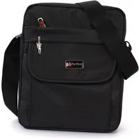 BAG STREET Umhängetasche Bag Street Damen Herren Umhängetasche (Umhängetasche), Herren, Damen Umhängetasche, Flugbegleiter Polyester, schwarz 22x27cm