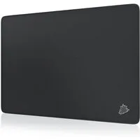 Titanwolf Gaming Mauspad Speed Mousepad 350 x 250 x 3 mm, Tischunterlage, strapazierfähig, rutschfest, abwaschbar, Geschwindigkeit & Präzision, Wolfsmotiv klein