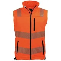 ASATEX Warnweste Orange/schwarz Größe XL
