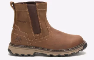 Caterpillar Pelton Leder Sicherheitsstiefel für Herren