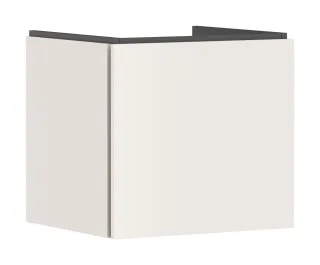 Hansgrohe Waschtischunterschrank Xilesa E 530x470mm 1 Schubkasten Waschtisch Sandbeige matt, 54251 54251780