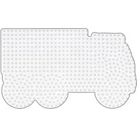 Hama Bügelperlen Stiftplatte für Midi Bügelperlen, Brummi / Truck