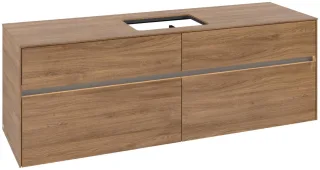 Villeroy & Boch Waschtischunterschrank Collaro C120B0 1600x548x500mm mit Beleuchtung Kansas Oak C120B0RH
