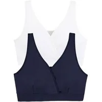 vertbaudet Still-BH Nahtlose Still-BHs, Mikrofaser 2er-Pack