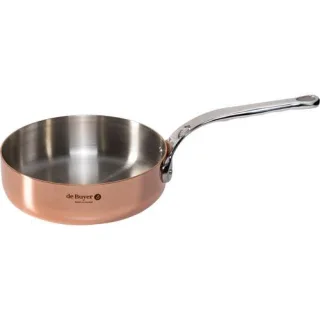 De Buyer Prima Matera Sauteuse Kupfer/Edels. 20cm gerade ind.