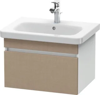 Duravit DuraStyle Waschtischunterbau wandhängend Leinen & Weiß Matt 580x448x398 mm - DS638007518 DS638007518
