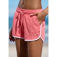 KangaROOS Relaxshorts mit sportlichem Seitenstreifen und weichem Frottee Material