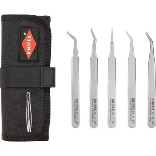 KNIPEX SMD-Präzisionspinzetten -Set, 5tlg