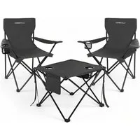 HOMECALL Campingstuhl Campingtisch mit Stühlen Klappstuhl Camping Faltstuhl Picknicktische (Rutschfest & Wetterfest, für Camping, Picknick, Angeln, 1 St), Faltstuhl Campingstuhl mit Tisch Klapptisch mit Stühlen