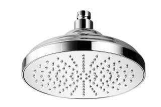 Herzbach Living Spa Retro-Regenbrause, Durchmesser 200mm chrom , 11.672400.1.01 11.672400.1.01