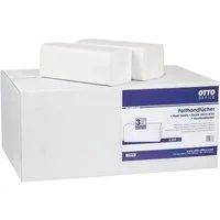 Otto Office Papierhandtuch (20-St), 2-lagig, Tissue mit Z-Falzung, hochweiß, 20x 160 Tücher
