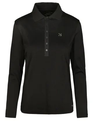 CLARINA - (S)NOS Polo-Shirt, 1/1 Arm 900 schwarz - Gr. - 36