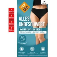 Nur Die Slip Hygienewäsche Alles Unbeschwert Damen (1er/3er/6er/9er Pack, 1-St) unterhose unterwäsche basic