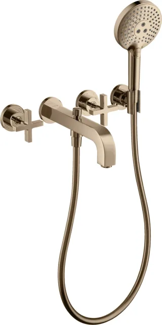 Hansgrohe 3-L.Wannenarmatur Axor Citterio F-Set 39447300