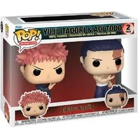 Funko Sammelfigur POP pack 2 figures Jujutsu Kaisen Yuji Itadori & Aoi Todo