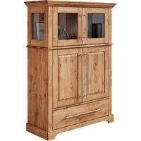OTTO home Highboard Melissa Vitrine Breite/Höhe/Tiefe 94/39/133 cm