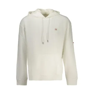Calvin Klein Weißes Baumwoll Sweatshirt für Herren