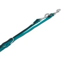 Nobby Hundeleine Führleine "Mesh Preno", türkis, XS-S, Mesh (Nylon)-Neopren, weicher Griff durch Neoprenfutter