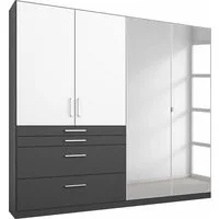 rauch Kleiderschrank Harburg im Schlafzimmer Schlafzimmerschrank Schrank Garderobe mit Spiegel