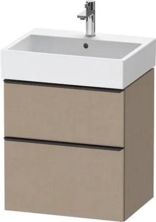 Duravit D-Neo Waschtischunterbau wandhängend Leinen Matt 584x442x625 mm - DE43710BD750000 DE43710BD750000