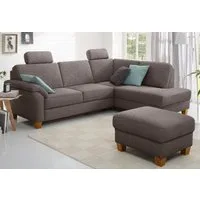 Home affaire Ecksofa Borkum L-Form, B: 249 cm - OTTO. Verlässliche Qualität., optional Bettfunktion, Federkern