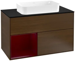 Villeroy & Boch Waschtischunterschrank Finion G24 1000x603x501mm Bel. WT mit., G242HBGN G242HBGN