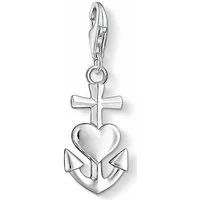 THOMAS SABO Charm-Einhänger Kreuz-, Herz-, Anker-Design, Glaube, Liebe, Hoffnung
