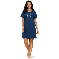 comtessa Nachthemd Dreamy breeze (Set, 1-tlg., 1-teilig) Damen Sleepshirt ca.95cm Schlafshirt Baumwolle auch große Größen