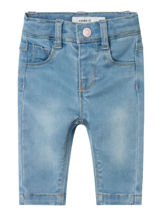 NAME IT - NBFSALLI SLIM JEANS 1805-TO B light blue denim - Gr. - 56