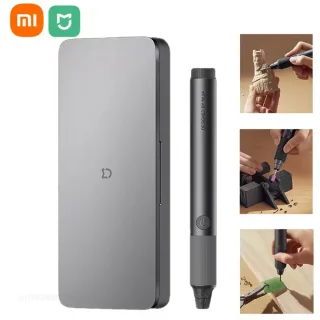 Xiaomi Mijia Electric Engraving Pen Set Mini Drill Variable Speed 800mAh Battery Type-C Charging 16 Grinding Heads Tool-