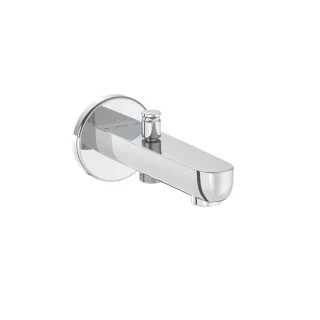 VitrA Flow Soft Wanneneinlauf mit Brauseabgang Ausladung Auslauf 16 cm Chrom,A43126EXP A43126EXP