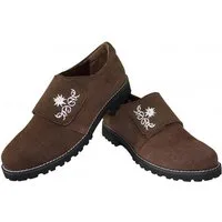 German Wear D-Haferl-2 dbraun Haferlschuh Haferlschuhe Trachtenschuhe für Trachten D.Braun