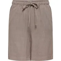 ONLY Shorts ONLSIESTA MW PULL-UP LIN BL SHORTS NOOS loose fit, Jersey, Viskosemischung, elastischer Bund, unifarben