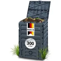 GARANTIA Komposter ECO-MASTER Komposter 300 Liter schwarz, 300 l