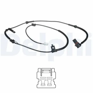 Delphi ABS-Sensor hinten links Kia Sorento 1