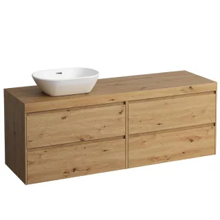 Laufen Waschtischunterschrank und Waschtisch-Platte LANI 495x1570x580 H4065921122671