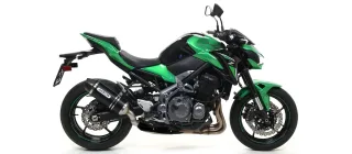 Sport Auspuff Arrow Race-Tech Alu Dark Kawasaki Z 900 Bj. 2017-2019 Typ:ZR900B 92kW EURO-4 +ABE