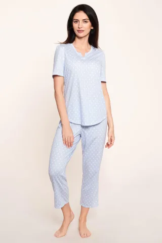 Rösch - Pyjamas 1884144 skyblue - Gr. - 38