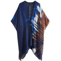 Next Kaftan Langer Kaftan mit Bindegürtel (1-tlg)