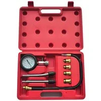 vidaXL Wasserkühlung 9-tlg. Kompressionstester-Set für Benzinmotoren