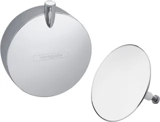 Hansgrohe Ab-u.Überlaufgarnitur Flexaplus S F-Set (Griff u.Stopfen) chrom, 58186000 58186000