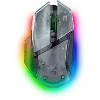 Basilisk V3 Pro 35K - Phantom White Edition, Gaming-Maus weiß/transparent