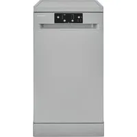 exquisit Standgeschirrspüler 9109 GSP9109-451D silber, 10 l, 9 Maßgedecke, 9 Maßgedecke, 4 Programme, LED, Besteckkorb